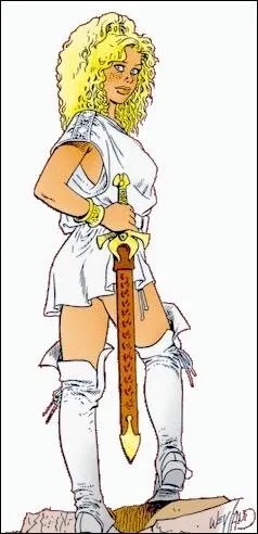 Qui est cette belle blonde ?