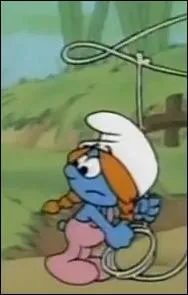 Qui est cette petite fille bleue ?