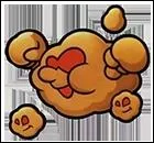 Voici un boss de Paper Mario.