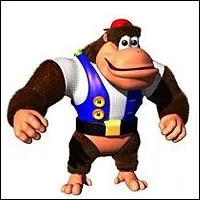 Ce gorille, malgr ses mille kilos, est trs peureux et ne peut pas sauter bien haut.