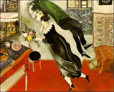  L anniversaire  de Marc Chagall.  quelle priode cette oeuvre a-t-elle t peinte ?