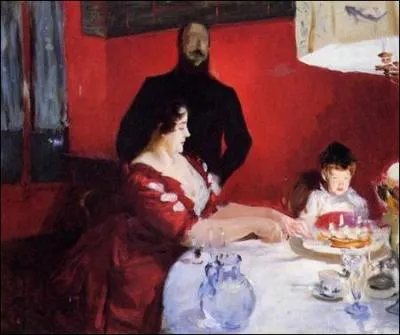  The Birthday Party  de John Singer Sargent. En quelle anne cette oeuvre a-t-elle t peinte ?