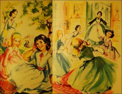 Voici des livres qui m'ont donn la passion de la lecture : ceux de la Comtesse de Sgur,  les Petites filles Modles . Quel prnom n'est pas celui de l'une des 3 petites filles du livre ?