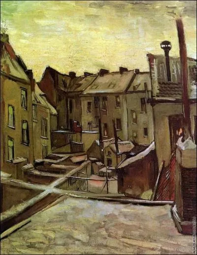 En 1885, Van Gogh s'installa dans cette ville belge pour y peindre des vues de la ville, qui se vendaient bien. Il y tudia Rubens et se brouilla avec ses professeurs de l'Acadmie. Il s'agit de :