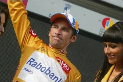 Qui est ce coureur de l'équipe Rabobank ?
