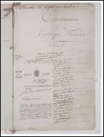 Comment est appelée la nouvelle constitution promulguée en décembre 1799 ?