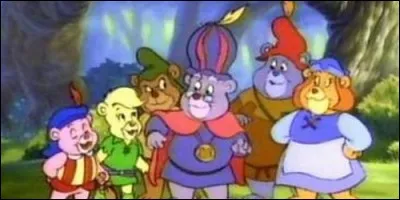 Quel genre d'animaux sont les Gummi dans le dessin animé du même nom ?
