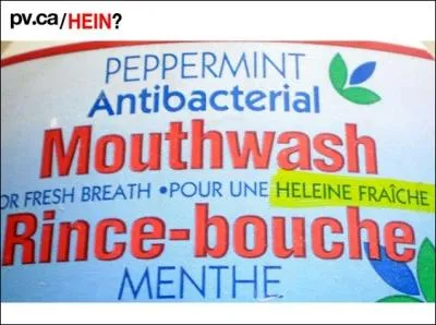 Avec ce rince-bouche, vous aurez une trs bonne :