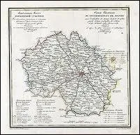 Combien de villes comprit le gouvernement de Moscou (dans l'Empire russe) ?