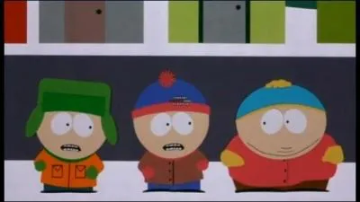 Quelle est la chanson montrant la prise de dcision de Stan, Kyle et Cartman de fonder une socit secrte pour sauver Terrance et Philippe ?