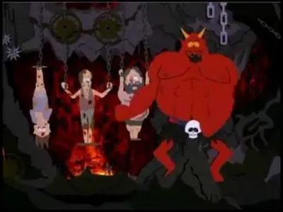 Comment s'appelle la chanson de Satan, parodiant  Partir l-bas  (La Petite Sirne) et  En Bas  (Le Bossu de Notre-Dame), exprimant son dsir de vivre sur Terre ?