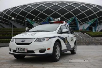 BYD, acronyme de Build Your Dreams, fournit son pays d'origine en voitures de police lectriques. Mais quel est-il ?