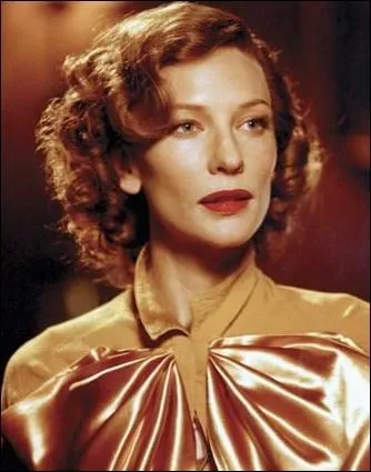Quelle actrice de lgende est interprte par Cate Blanchett dans le film  Aviator  ?
