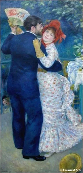 La valse d'aprs Pierre-Auguste Renoir. Quel est le titre de cette toile ?