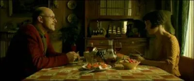 Que fait voyager Am�lie Poulain, avec l'appui d'une amie h�tesse de l'air, pour aider son p�re � poursuivre son r�ve de tour du monde ?