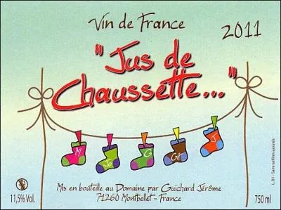 Un jus de chaussettes est un mauvais caf au got insipide et de couleur trop claire. Il est fait :