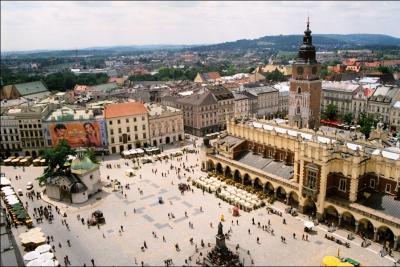 Cracovie est  la tte d'une agglomration de plus d'un million d'habitants. Cette ville fut la capitale europenne de la culture en 2000 et tait l'ancienne capitale de son pays. O est-elle situe ?