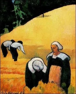 Van Gogh approcha de prs cette technique fonde sur la simplification des formes et l'intensification des couleurs, mais sans jamais se considrer comme appartenant  une quelconque cole. Il s'agit :