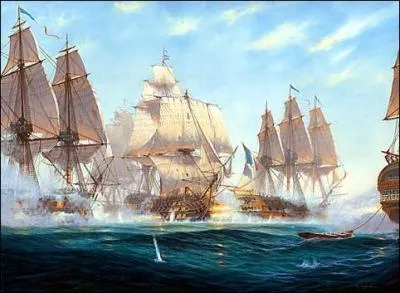 Lorsqu'on est victime d'un coup inattendu, on fait allusion  cette mmorable victoire de l'amiral Nelson, aussi spectaculaire qu'imprvisible.