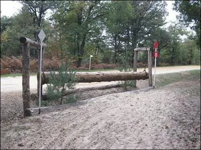 Voici un autre obstacle de cross :