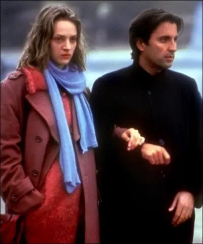 Quel est le titre du thriller o Uma Thurman incarne une jeune aveugle ?