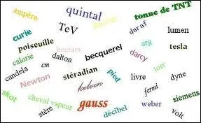 En physique, le joule est une unit :