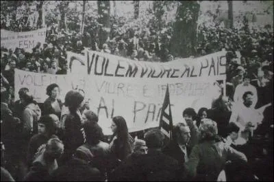  Volem viure al pais . Ce slogan retentit durant toute une nuit dans les rues de la ville de Montpellier, en fvrier 1976. Qui tait  l'origine des manifestations ?