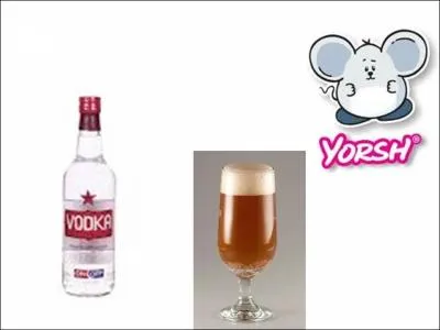 Associez bire et vodka. Vous pourrez apprcier un cocktail du nom de cette souris trs sportive, personnage Borlitas. C'est le :