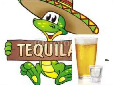 Lchez un petit verre de l'alcool reprsent sur la photo dans un grand verre de bire blonde et vous en aurez une (antichars, antipersonnel ou bondissante). C'est un cocktail :