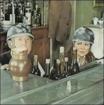 Elle incarnait  Maria la soeur d'un paisible restaurateur normand interprt par Bourvil dans  Le Mur de l'Atlantique 