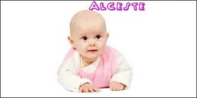 Le prénom Alceste est d'origine grecque. Qui était-elle dans la mythologie grecque ?