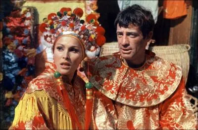 Quel rle jouait Jean-Paul Belmondo dans  Les Tribulations d'un Chinois en Chine  ?