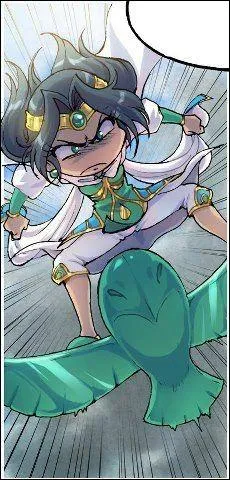 Elle est _____ dans sa cage.