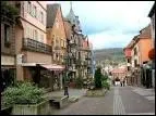 Je me rends en Alsace,  Saverne ( Bas-Rhin ). Cette ville est chef-lieu ...