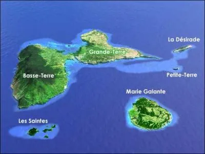 Quel dpartement d'outre-mer est form de plusieurs les dont les principales sont Basse-Terre et Grande-Terre ?