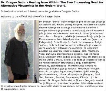 Le site de Dragan Dabic, pseudo de Radovan Karadzic pendant sa cavale, tait un faux. Comment l'avons-nous dbusqu?