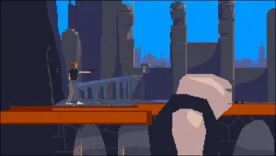 Vous incarnez le personnage de Lester Chaykin dans ce jeu d'action de 1991. Ce scientifique se retrouve propuls dans un monde parallle hostile. Avec l'aide d'un compagnon, il doit chapper  une espce humanode qui le tient en captivit. Comment se nomme ce jeu ?