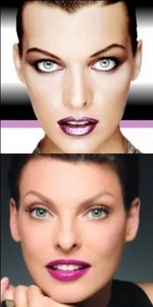 Linda Evangelista et Milla Jovovich se ressemblent normment ! O se trouve Linda Evangelista sur cette photo ?