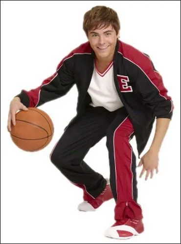 Quel rle Zac Efron avait-il dans le tlfilm  High School Musical , qui l'a fait connaitre ?