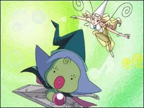 Comment se nomme la fe qui suit la grenouille partout ?