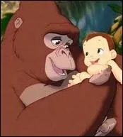Quel est le nom du gorille qui a recueilli Tarzan quand il tait enfant, dans le film Disney ?