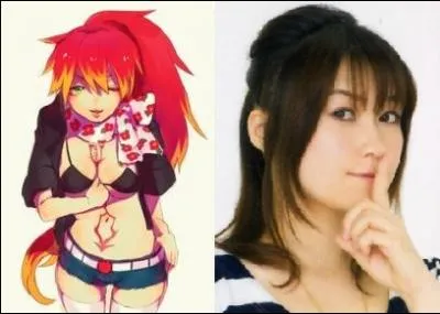 Et enfin Rina Satou double la plus sexy des exorcistes, Kirigakure Shura, dans Ao no Exorcist (Blue Exorcist). Qui double-t-elle d'autre ?