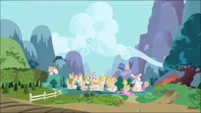 Qui est  l'origine de Ponyville ?
