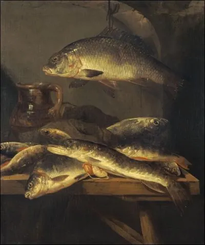 Quel est ce peintre qui ralis de nombreuses natures mortes de poissons ?