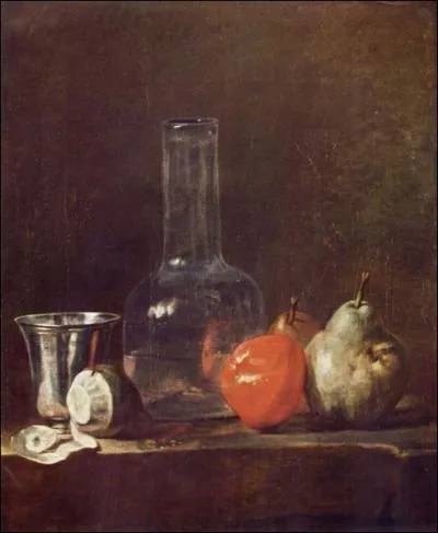 Quel est le nom de ce tableau de Chardin ?