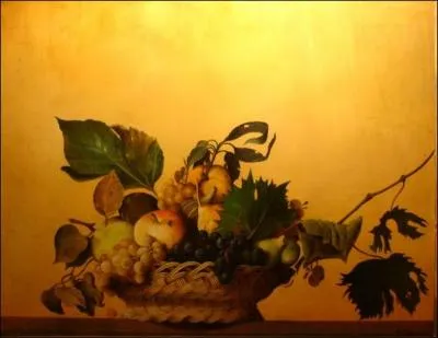 Le Caravage a peint cette corbeille de fruits entre :