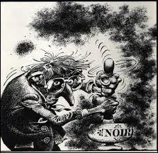 Quel dessinateur belge connu est l'auteur des  Ides noires , oeuvre cre en 1977 ?