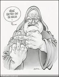 Comment se nomme cette religieuse pleine de vices et au caractre bourru, cre sous les coups de crayon de Master ?