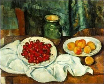 Ce tableau reprsentant des fraises et des abricots bien allchants est le fruit du travail de :