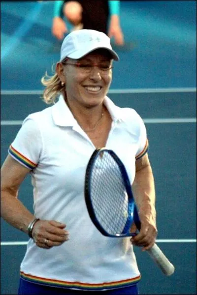 Martina Navratilova a remport 6 titres  Roland-Garros.